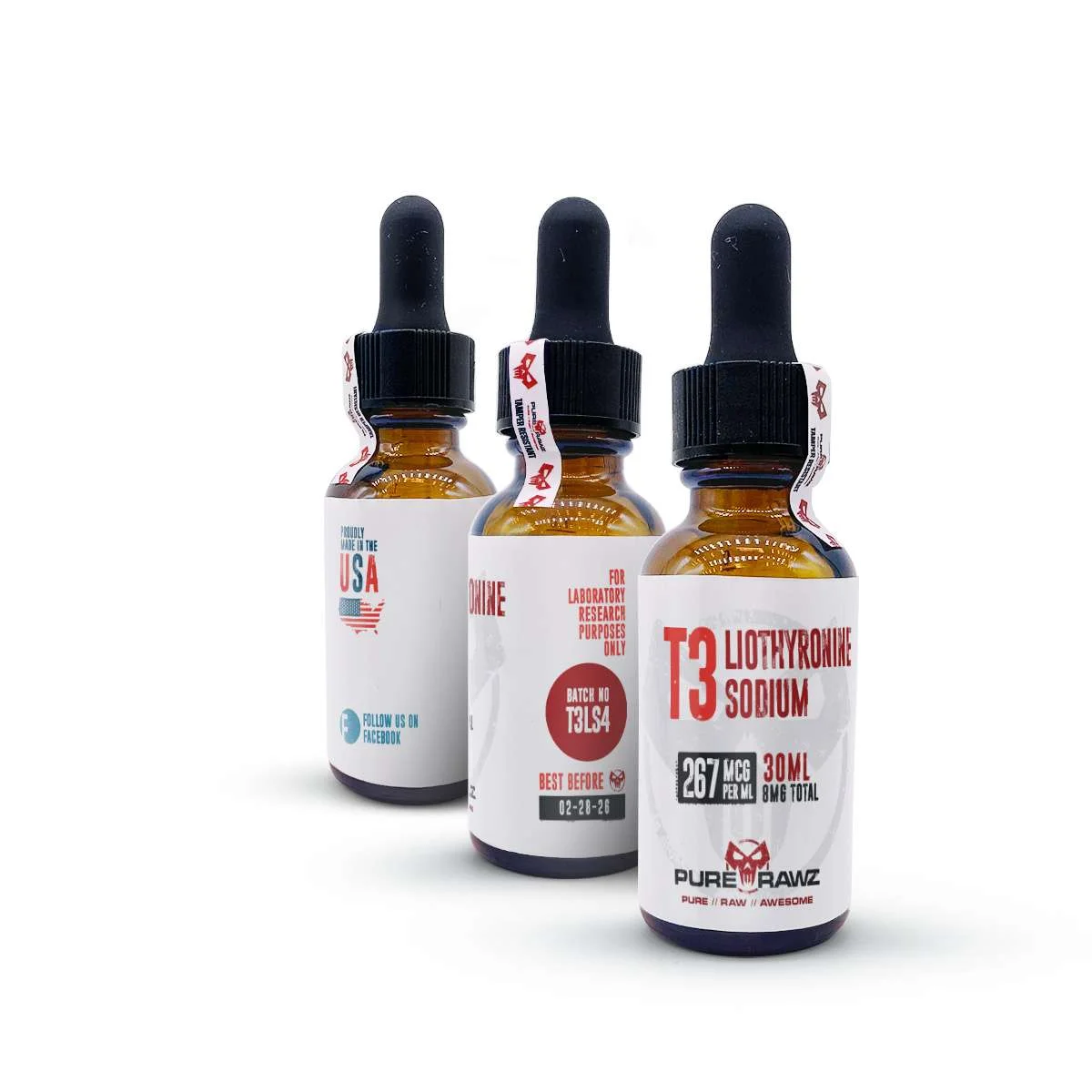T3 Liothyronine Sodium 3 - PureRawz