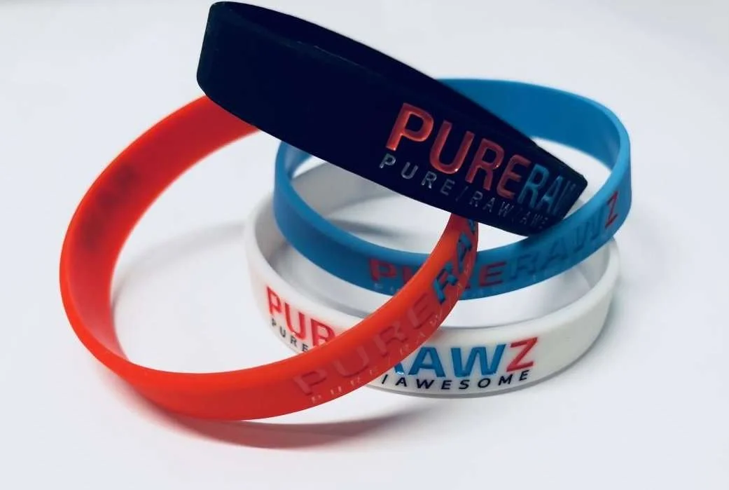 Rubber Logo Bracelets