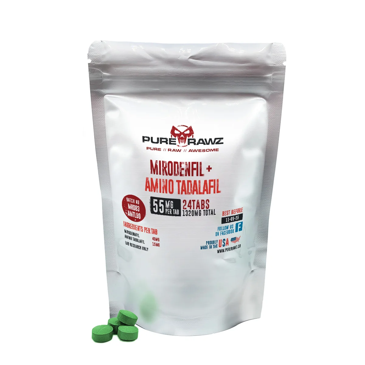 Mirodenafil + Amino Tadalafil Tablets For Sale - Purerawz