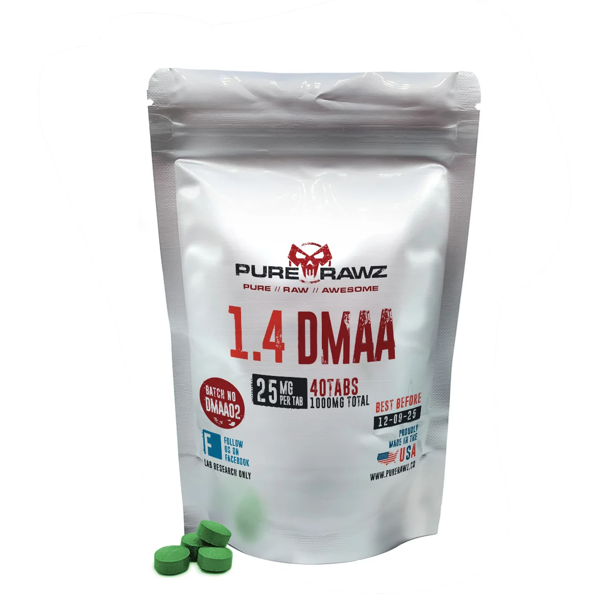 Buy DMAA for Sale | 99% Pure | Fast Shipping | USA Made