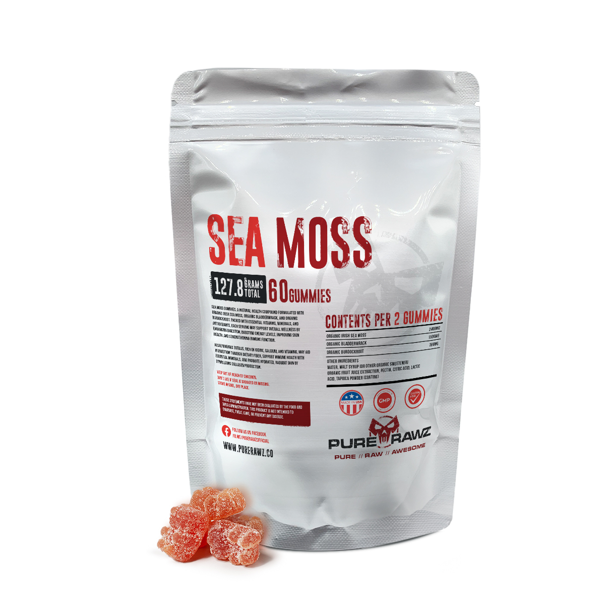 Buy Sea Moss Gummies For Sale | Organic Ingredients