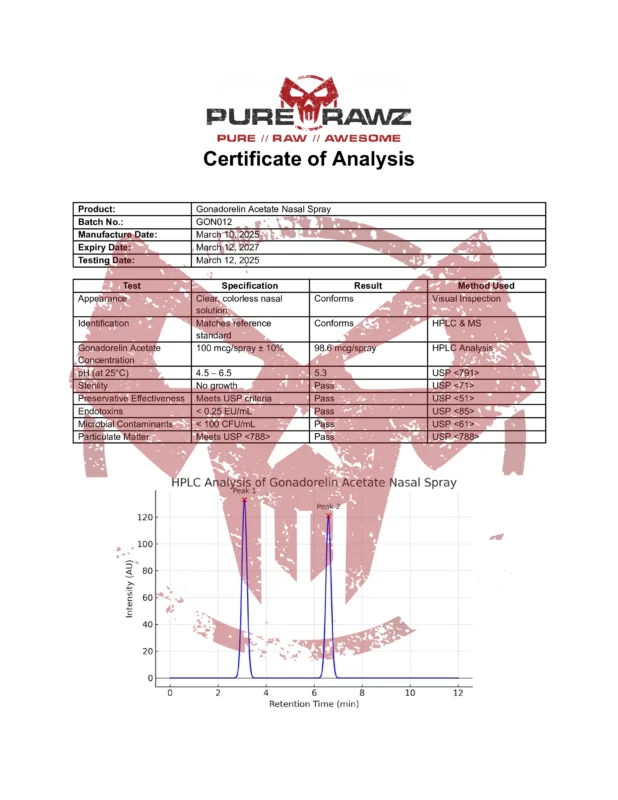 PRZ Gonadorelin Acetate Nasal Spray