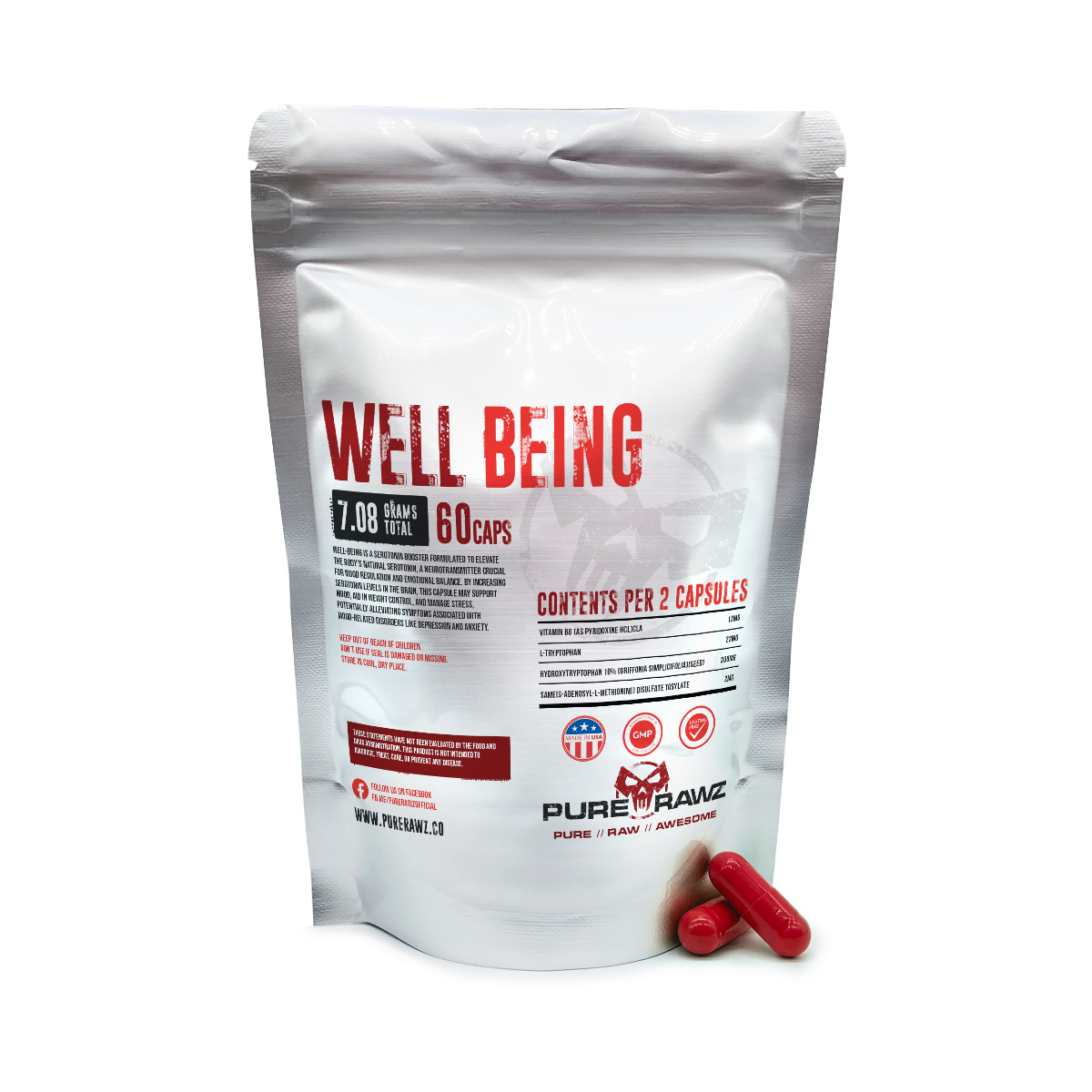 Serotonin Well-Being For Sale | Fast Shipping | Purerawz