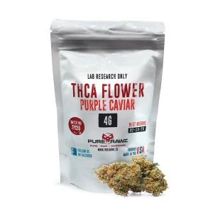 THCa Purple Caviar Flower For Sale | Fast Shipping| PureRawz