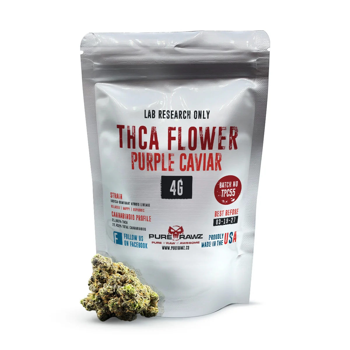 THCA Purple Caviar 4g