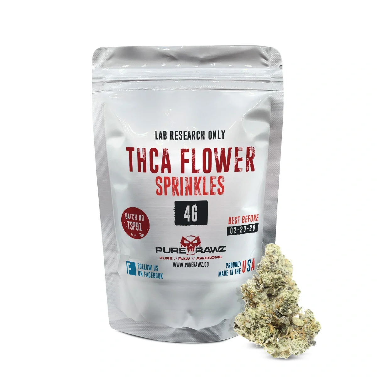 THCa Sprinkles Flower For Sale | Fast Shipping | Purerawz