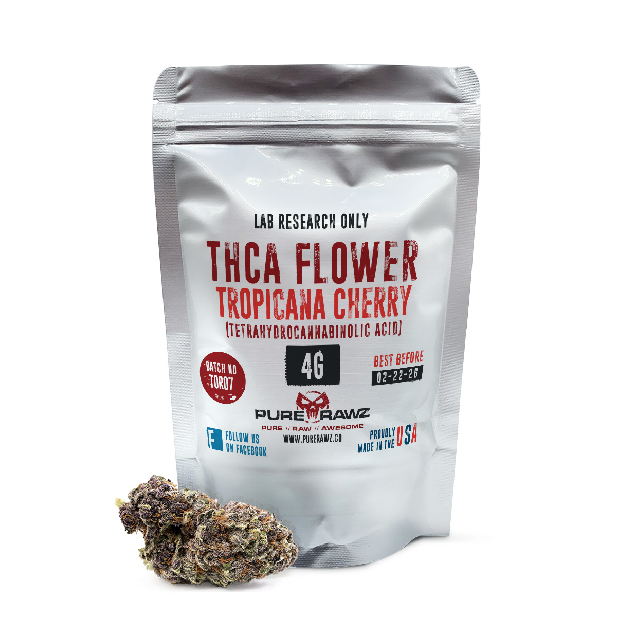 THCA Trop Flower For Sale | Fast Shipping | Purerawz