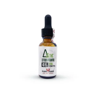 Buy Delta 10 THC Citrus Flavored Tincture - PureRawz