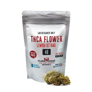 THCA Lemon Octane Flower For Sale - USA Made | PureRawz