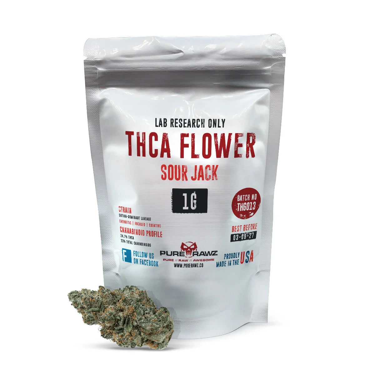 THCA Sour Jack Flower