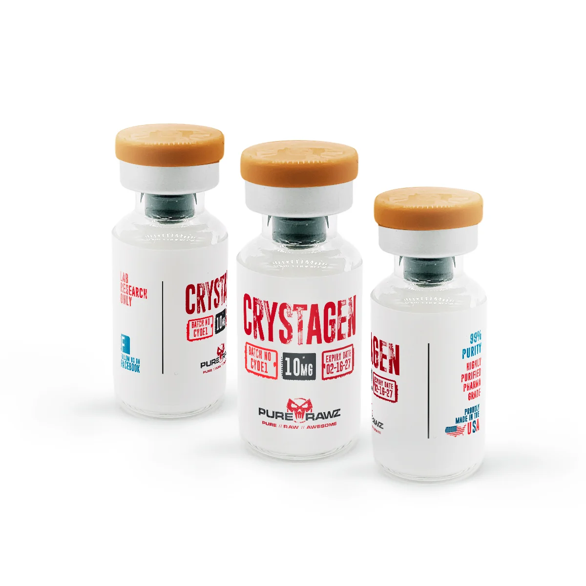 Crystagen For Sale | Fast Shipping - USA Made | PureRawz
