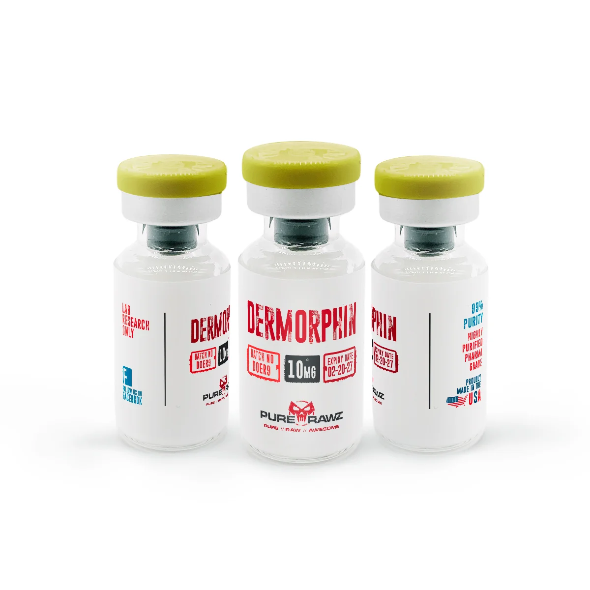 Dermorphin For Sale | Fast Shipping - USA Made | PureRawz