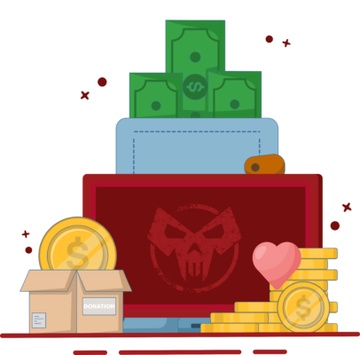 PureRawz donation campaign image – supporting charitable causes through contributions and community involvement.
