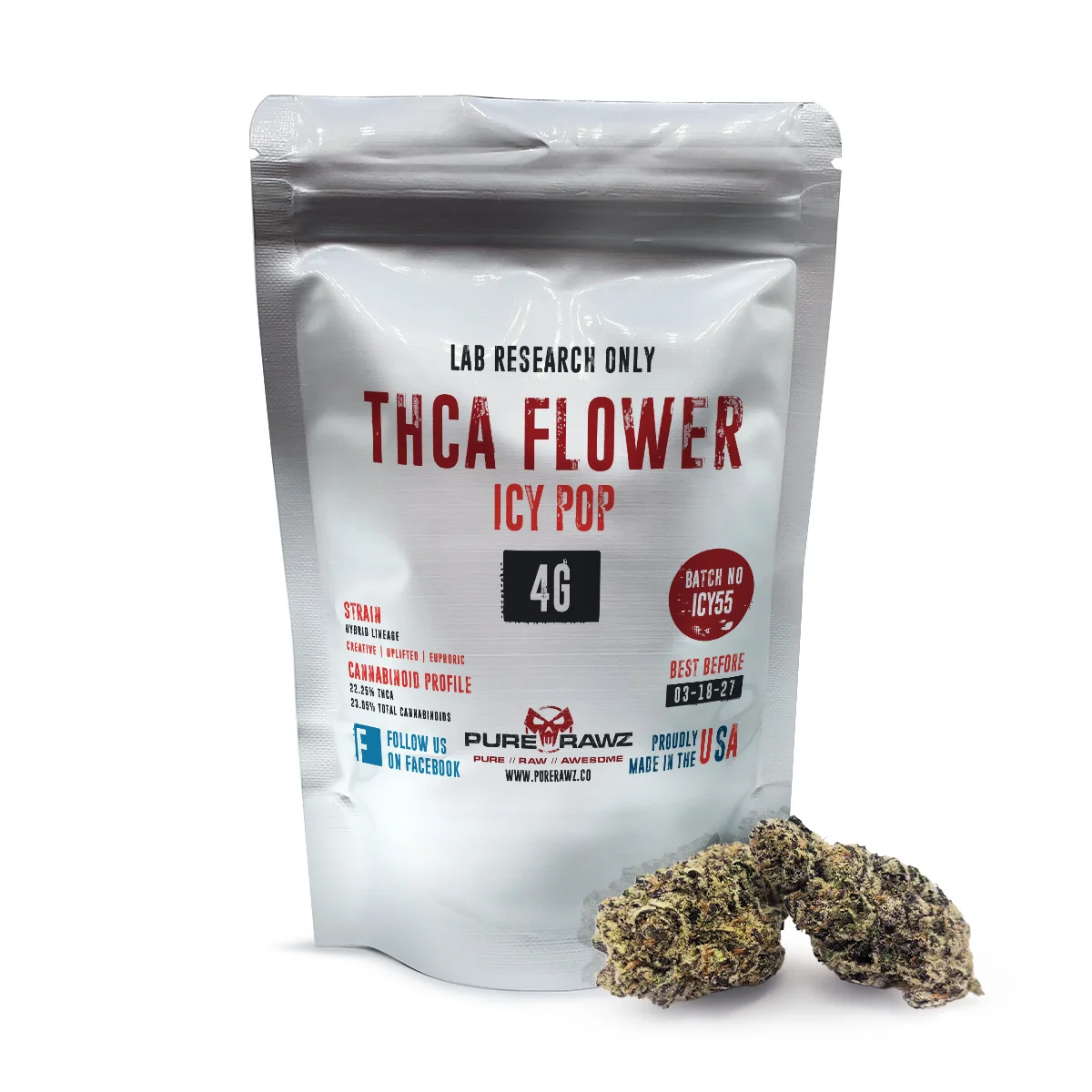 THCa Icy Pop Flower 4g