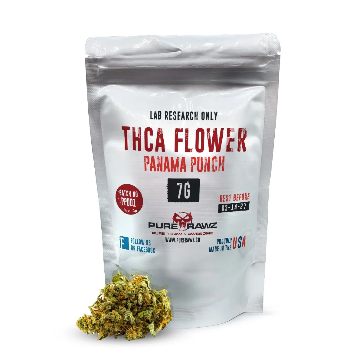 THCA Panama Punch Flower For Sale - USA Made | PureRawz