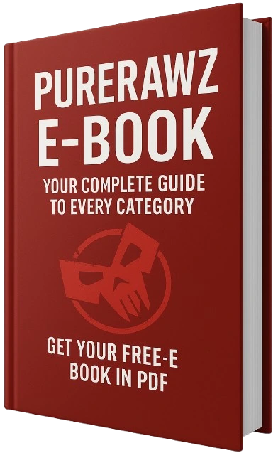 PureRawz e book cover image