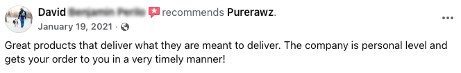 Facebook Reviews