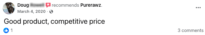 Facebook Reviews