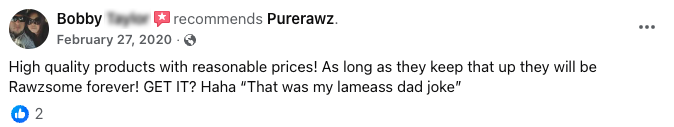 Facebook Reviews