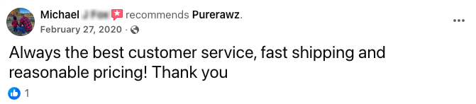 Facebook Reviews