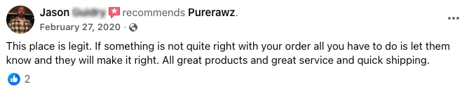 Facebook Reviews