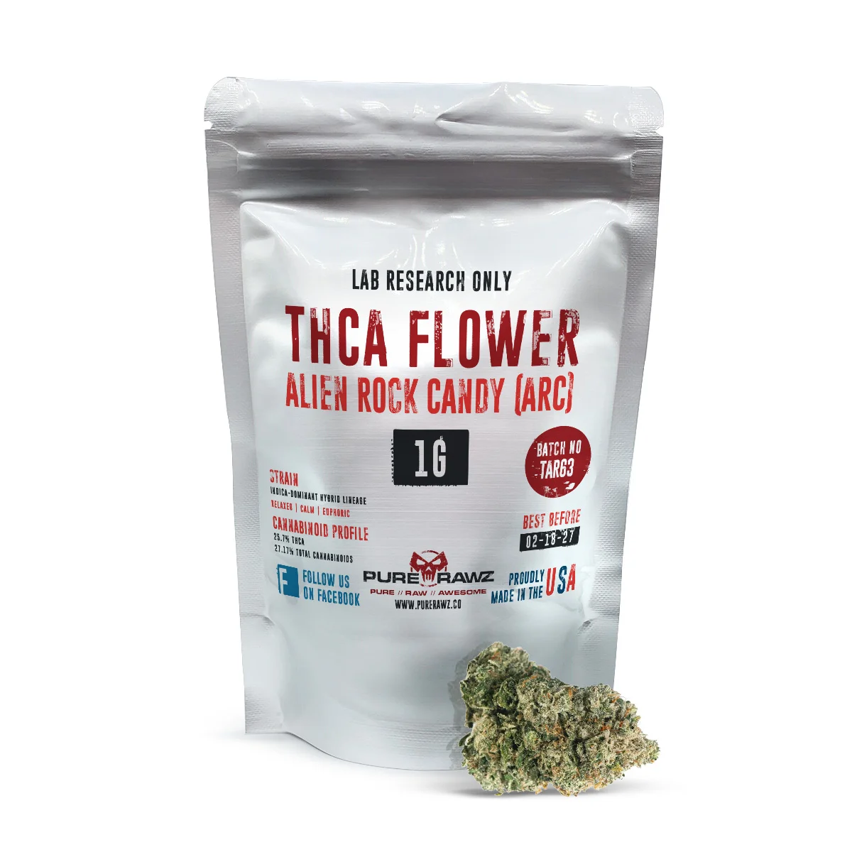 Alien Rock Candy THCa Flower 1g
